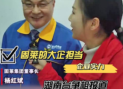 固莱的大企担当，湖南台争相报道
